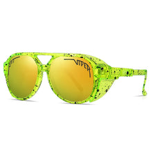 Carica l&#39;immagine nel visualizzatore di Gallery, Pit Viper Sport Goggles Polarized Sunglasses Mens Women Outdoor Oval Sun glasses UV400 Riding Wide View Mtb Eyeglasses With Box