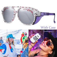 Carica l&#39;immagine nel visualizzatore di Gallery, Pit Viper Sport Goggles Polarized Sunglasses Mens Women Outdoor Oval Sun glasses UV400 Riding Wide View Mtb Eyeglasses With Box