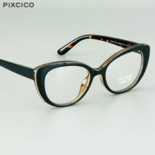 Carica l&#39;immagine nel visualizzatore di Gallery, Pixcico 45677 Cat Eye Glasses Frames Women Optical Computer Glasses Customized prescription glasses