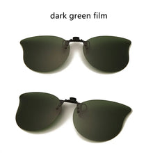 Load image into Gallery viewer, Polarized Clip On Sunglasses Flip Up Sunglasses Photochromic Driving Glasses Mirrored Sunglasses Night Vision Fishing Goggle