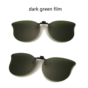 Polarized Clip On Sunglasses Flip Up Sunglasses Photochromic Driving Glasses Mirrored Sunglasses Night Vision Fishing Goggle