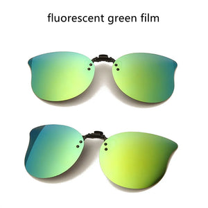 Polarized Clip On Sunglasses Flip Up Sunglasses Photochromic Driving Glasses Mirrored Sunglasses Night Vision Fishing Goggle
