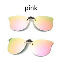 Load image into Gallery viewer, Polarized Clip On Sunglasses Flip Up Sunglasses Photochromic Driving Glasses Mirrored Sunglasses Night Vision Fishing Goggle