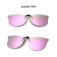 Load image into Gallery viewer, Polarized Clip On Sunglasses Flip Up Sunglasses Photochromic Driving Glasses Mirrored Sunglasses Night Vision Fishing Goggle