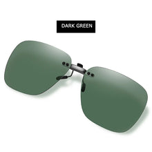 Carica l&#39;immagine nel visualizzatore di Gallery, Polarized Clips-On Sunglasses Round Stylish Trend Drivers Edgeless Glasses Clips Myopia Frame Glasses Clips