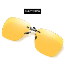 Carica l&#39;immagine nel visualizzatore di Gallery, Polarized Clips-On Sunglasses Round Stylish Trend Drivers Edgeless Glasses Clips Myopia Frame Glasses Clips