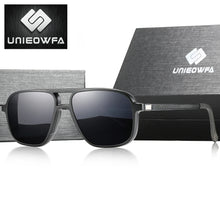 Load image into Gallery viewer, Polarized Magnet Clip On Glasses Frame Men Optical Myopia Eyeglasses Frame Prescription Black Magnet Clip On Sunglasses Male