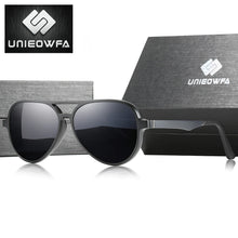 Carica l&#39;immagine nel visualizzatore di Gallery, Polarized Magnet Clip on Glasses Frame Men Aviation Prescription Eyeglasses Frame Optical Myopia Pilot Magnet Clip On Sunglasses