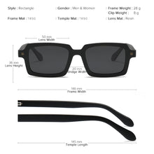 Load image into Gallery viewer, Polarized Magnetic Clip on Glasses Men Frame Optical Prescription Eyeglasses Frame Male TR90 Rectangle Myopia Spectacles Brand