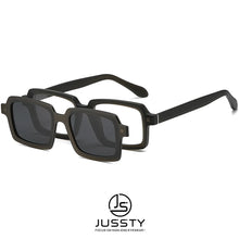 Load image into Gallery viewer, Polarized Magnetic Clip on Glasses Men Frame Optical Prescription Eyeglasses Frame Male TR90 Rectangle Myopia Spectacles Brand