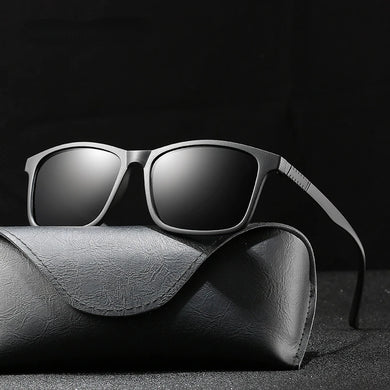 Polarized Sunglasses Men TR90 Square Sun Glasses UV400 Driving Goggles Brand Designer Shades Eyewear for Fishing Hiking