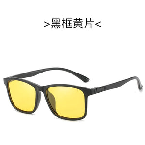 Polarized Sunglasses Men TR90 Square Sun Glasses UV400 Driving Goggles Brand Designer Shades Eyewear for Fishing Hiking