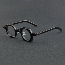 Load image into Gallery viewer, Pop Vintage Round in Square Eyeglasses Frame High-end Acetate Nearsight Eyewear  ALL-MATCH Spectacles