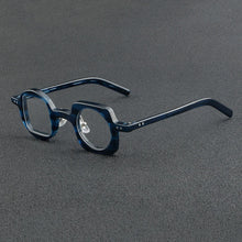 Load image into Gallery viewer, Pop Vintage Round in Square Eyeglasses Frame High-end Acetate Nearsight Eyewear  ALL-MATCH Spectacles