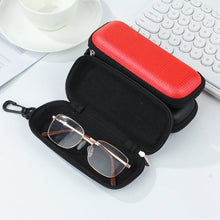 Carica l&#39;immagine nel visualizzatore di Gallery, Portable EVA Eyewear Cases Cover Sunglasses Hard Case For Women Men Glasses Box With Lanyard Zipper Eyeglass Cases Protector