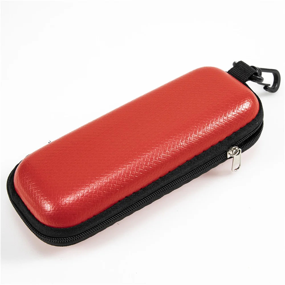 Portable EVA Eyewear Cases Cover Sunglasses Hard Case For Women Men Glasses Box With Lanyard Zipper Eyeglass Cases Protector