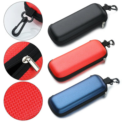 Portable EVA Eyewear Cases Cover Sunglasses Hard Case For Women Men Glasses Box With Lanyard Zipper Eyeglass Cases Protector