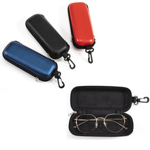 Carica l&#39;immagine nel visualizzatore di Gallery, Portable EVA Eyewear Cases Cover Sunglasses Hard Case For Women Men Glasses Box With Lanyard Zipper Eyeglass Cases Protector