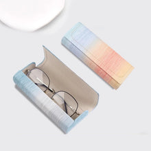 Load image into Gallery viewer, Portable Rainbow Glasses Case Reading Glasses Box Sunglasses Eyeglasses Spectacle Case Hard Eyewear Protector Gift