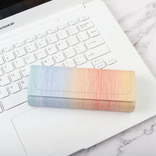 Load image into Gallery viewer, Portable Rainbow Glasses Case Reading Glasses Box Sunglasses Eyeglasses Spectacle Case Hard Eyewear Protector Gift