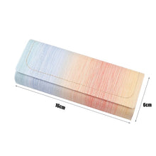 Load image into Gallery viewer, Portable Rainbow Glasses Case Reading Glasses Box Sunglasses Eyeglasses Spectacle Case Hard Eyewear Protector Gift