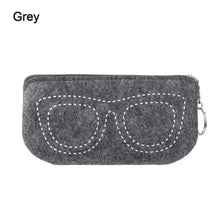 Load image into Gallery viewer, Portable Reading Glasses Zipper Pouch Glasses Case Sunglasses Bag Eyeglasses Sleeve Glasses Box