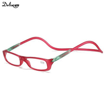 Load image into Gallery viewer, Presbyopic Glasses Presbyopia Protection Goggles Stone Man Mirror Transparent Acetate Rotatable Eye Wholesale Strong Magnetic