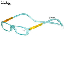 Load image into Gallery viewer, Presbyopic Glasses Presbyopia Protection Goggles Stone Man Mirror Transparent Acetate Rotatable Eye Wholesale Strong Magnetic