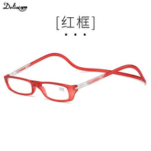 Load image into Gallery viewer, Presbyopic Glasses Presbyopia Protection Goggles Stone Man Mirror Transparent Acetate Rotatable Eye Wholesale Strong Magnetic