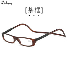 Load image into Gallery viewer, Presbyopic Glasses Presbyopia Protection Goggles Stone Man Mirror Transparent Acetate Rotatable Eye Wholesale Strong Magnetic