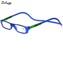 Load image into Gallery viewer, Presbyopic Glasses Presbyopia Protection Goggles Stone Man Mirror Transparent Acetate Rotatable Eye Wholesale Strong Magnetic