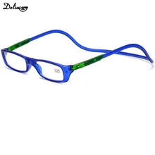 Load image into Gallery viewer, Presbyopic Glasses Presbyopia Protection Goggles Stone Man Mirror Transparent Acetate Rotatable Eye Wholesale Strong Magnetic