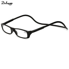 Load image into Gallery viewer, Presbyopic Glasses Presbyopia Protection Goggles Stone Man Mirror Transparent Acetate Rotatable Eye Wholesale Strong Magnetic