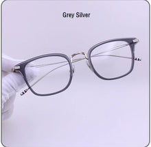 Load image into Gallery viewer, Prescription Eyeglasses Frame Thom Brand Alloy Square Titanium Acetate Glasses Frame Men Women Optical Myopia Spectacles TBX905