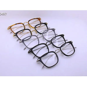 Prescription Eyeglasses Frame Thom Brand Alloy Square Titanium Acetate Glasses Frame Men Women Optical Myopia Spectacles TBX905