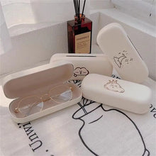 Carica l&#39;immagine nel visualizzatore di Gallery, Pressure-Resistant Glasses Box Portable PU Leather Fold-able Sunglasses Bag Eyeglass Cases Men Women