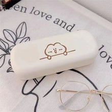 Carica l&#39;immagine nel visualizzatore di Gallery, Pressure-Resistant Glasses Box Portable PU Leather Fold-able Sunglasses Bag Eyeglass Cases Men Women