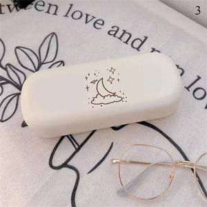 Pressure-Resistant Glasses Box Portable PU Leather Fold-able Sunglasses Bag Eyeglass Cases Men Women