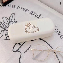 Carica l&#39;immagine nel visualizzatore di Gallery, Pressure-Resistant Glasses Box Portable PU Leather Fold-able Sunglasses Bag Eyeglass Cases Men Women
