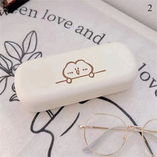 Carica l&#39;immagine nel visualizzatore di Gallery, Pressure-Resistant Glasses Box Portable PU Leather Fold-able Sunglasses Bag Eyeglass Cases Men Women