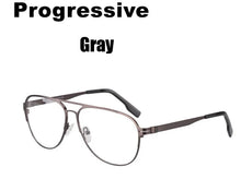 Load image into Gallery viewer, Progressive Multi-focus Reading Glasses for Men Women Anti-blue Light Near Far Reading Glasses Anti-radiation Mobile Metal Gafas