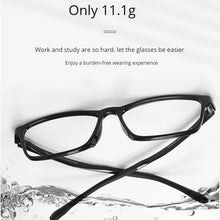 Load image into Gallery viewer, Pulais Anti Blue Light Glasses Men Designer Acetate Frames Eyeglasses for Men Rectangle Style Black Color Eyewear with Lens