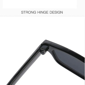 Punk Small Frame Sunglasses UV400 Block Glare Eyewear Street Photos Decoration Eye Protection Driving Glasses for women man