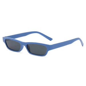 Punk Small Frame Sunglasses UV400 Block Glare Eyewear Street Photos Decoration Eye Protection Driving Glasses for women man