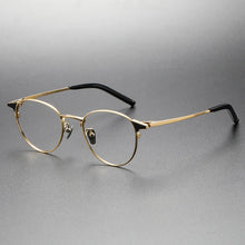 Load image into Gallery viewer, Pure Titanium 999 Japanese Small Face Eyeglasses Frames Round   Men Glasses Women  Prescription Retro Eyewear
