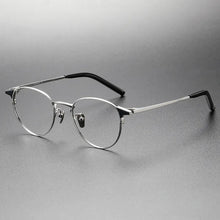 Load image into Gallery viewer, Pure Titanium 999 Japanese Small Face Eyeglasses Frames Round   Men Glasses Women  Prescription Retro Eyewear