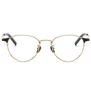 Pure Titanium 999 Japanese Small Face Eyeglasses Frames Round   Men Glasses Women  Prescription Retro Eyewear