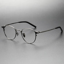 Load image into Gallery viewer, Pure Titanium 999 Japanese Small Face Eyeglasses Frames Round   Men Glasses Women  Prescription Retro Eyewear