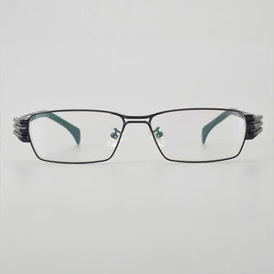 Pure Titanium Full Rim Optical Glasses Frame for Men Business Leisure Rectangle Eyeglasses Luxury Brand Myopia Spectacles Male