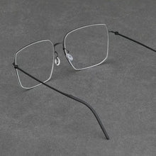 Load image into Gallery viewer, Pure Titanium Glasses Frame Men Eyewear Women Eyeglassess Optical Lens Myopia Retro Large Square Fashion Denmark Brand Oculos